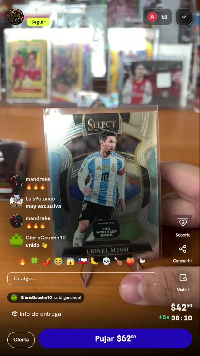 Carta Panini Select Lionel Messi