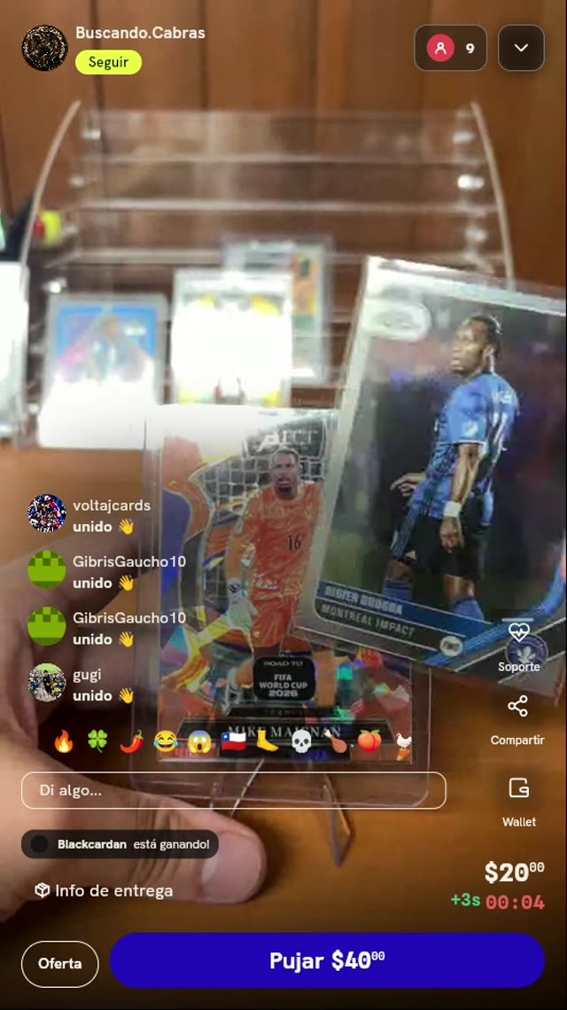 Lote Tarjetas Drogba y Maignan