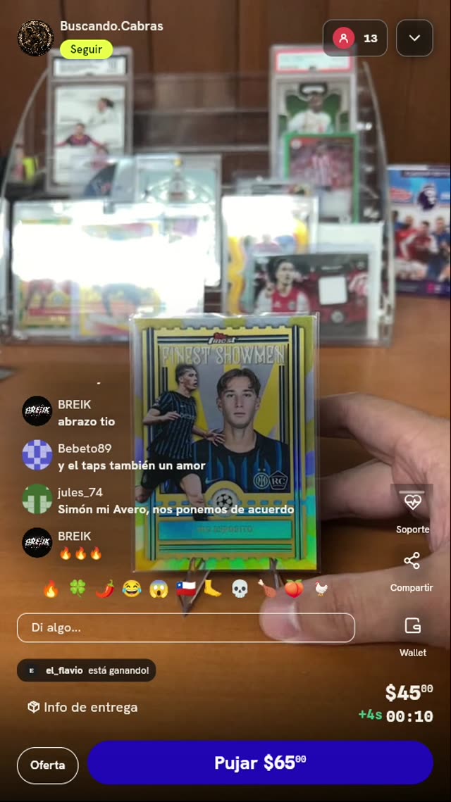 Carta Pio Esposito Finest Showmen RC