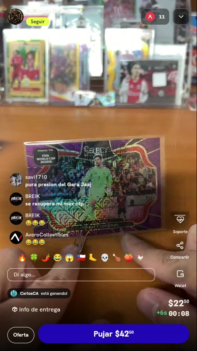 Panini Select Thibaut Courtois Purple Mojo