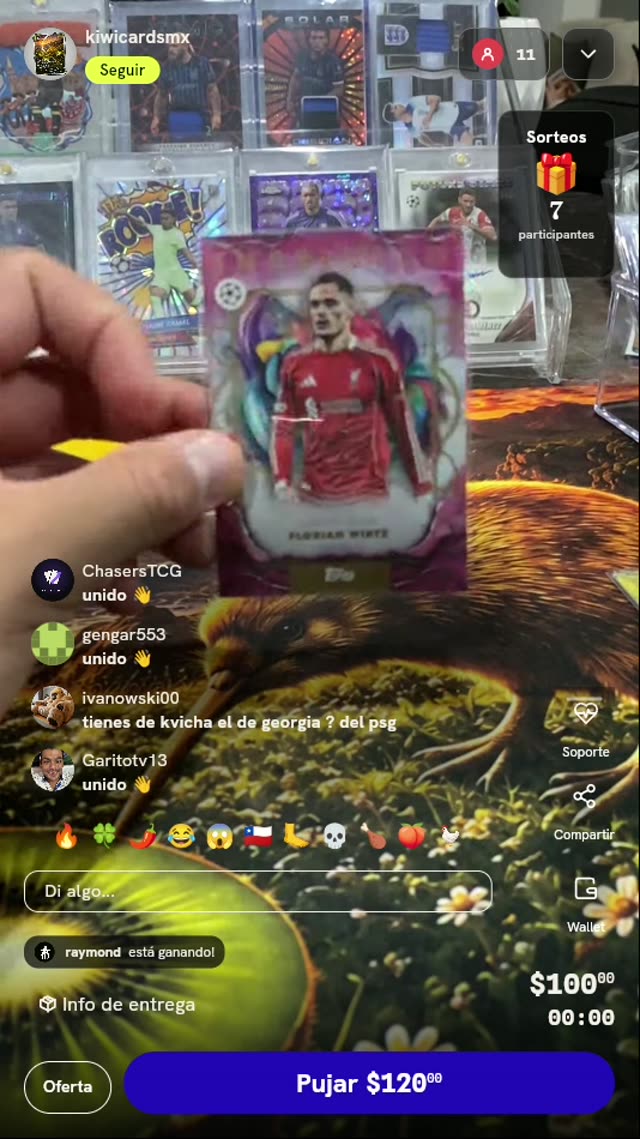 Carta Topps Florian Wirtz Pink
