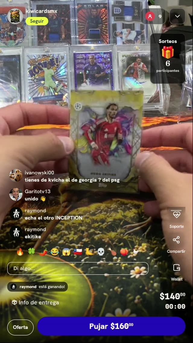 Carta Topps Inception Hugo Ekitike