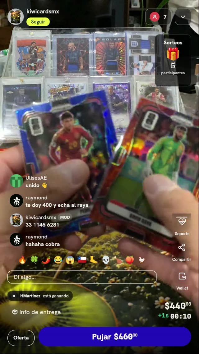 Cartas Panini Prizm Selección Española