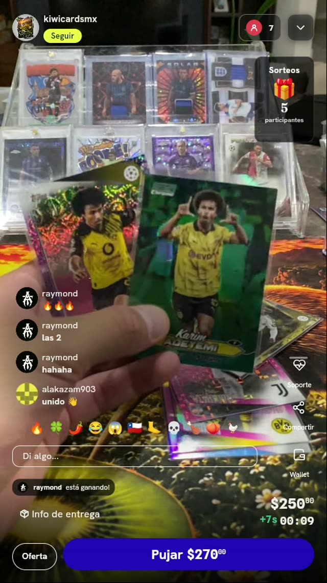 Cartas Karim Adeyemi Topps Chrome