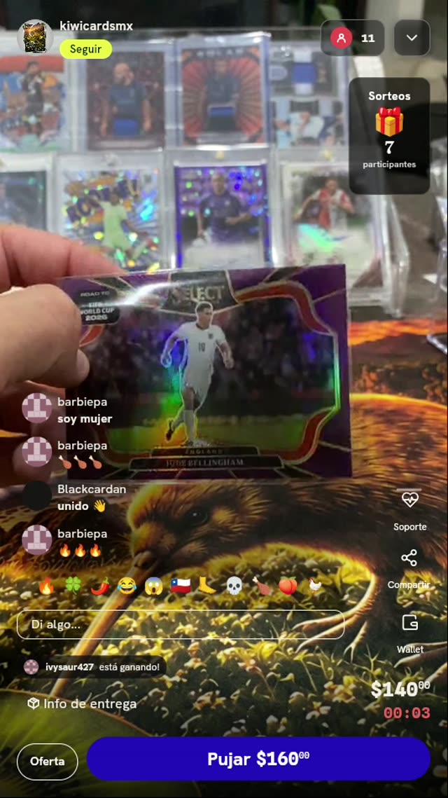 Carta Jude Bellingham Panini Select