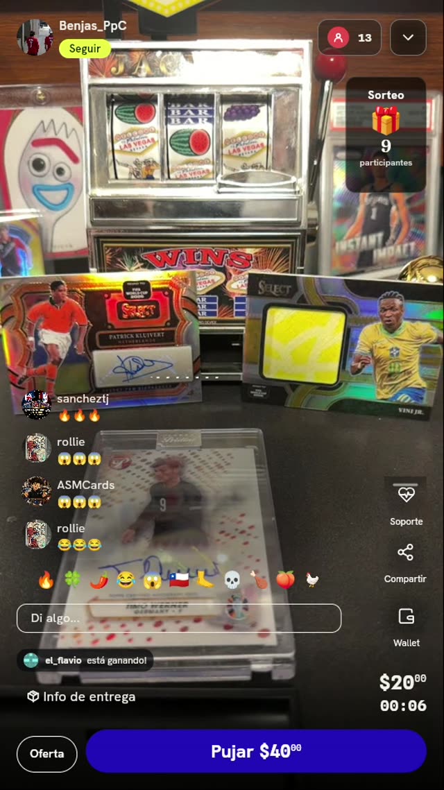 Cartas de fútbol Topps y Panini