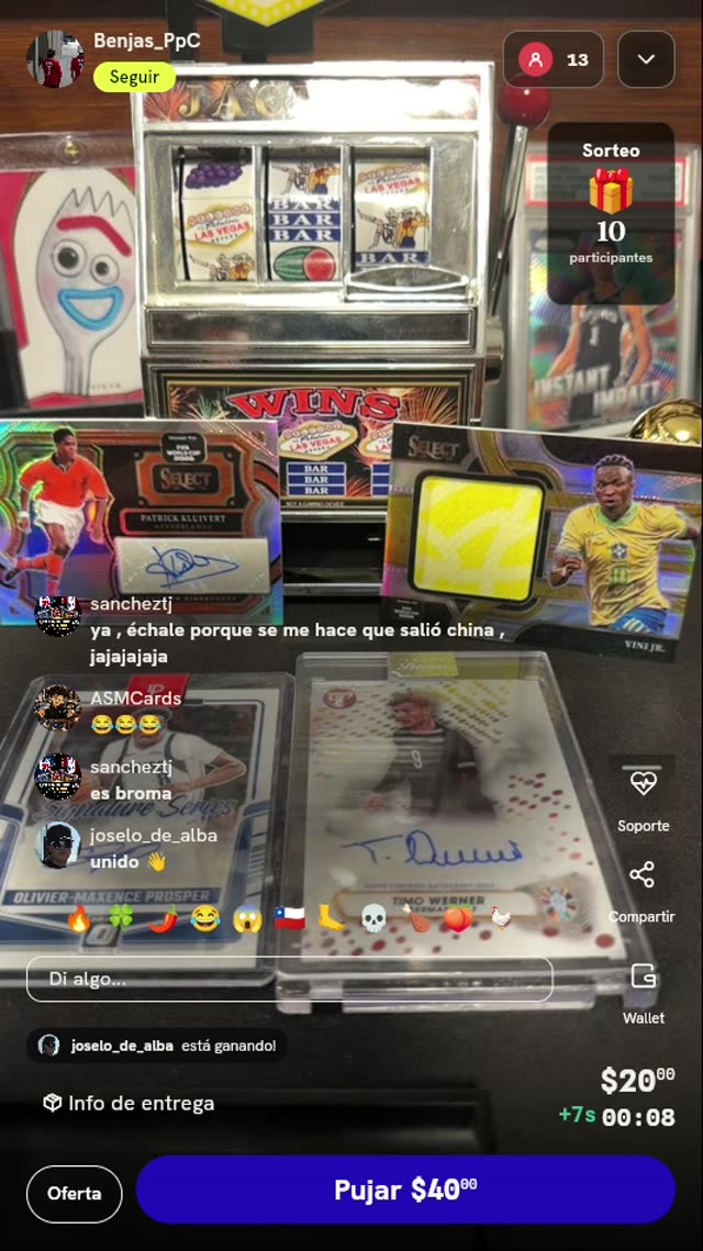 Giro en ruleta misteriosa