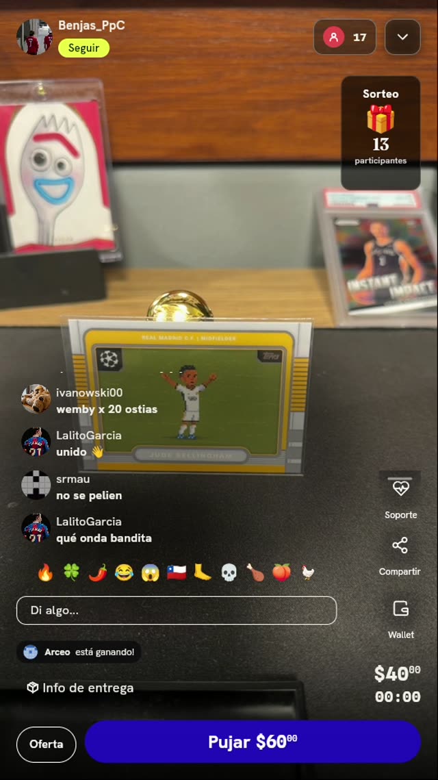 Carta Topps 8-Bit Shots Jude Bellingham