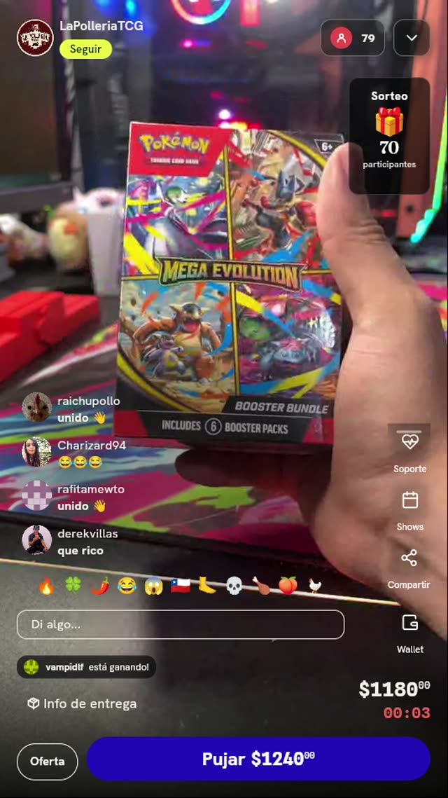 Pokémon TCG Mega Evolution Booster Bundle
