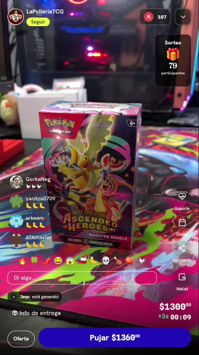 Booster Bundle Pokémon Ascended Heroes