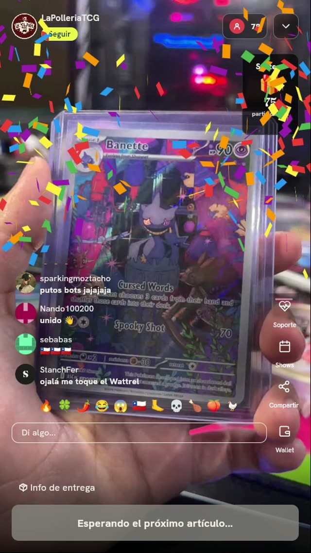 Carta Pokémon Banette Illustration Rare