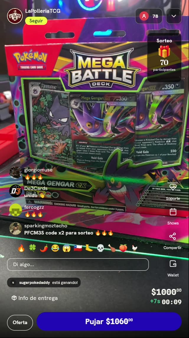 Mega Battle Deck Mega Gengar ex