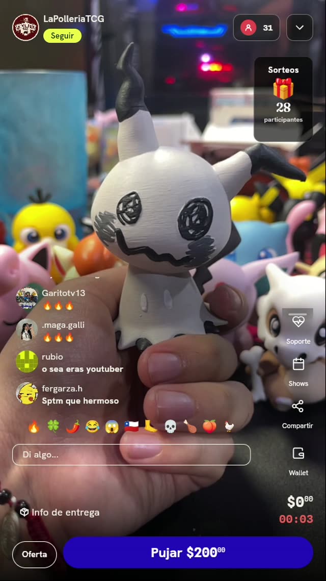 Figura 3D de Mimikyu Shiny
