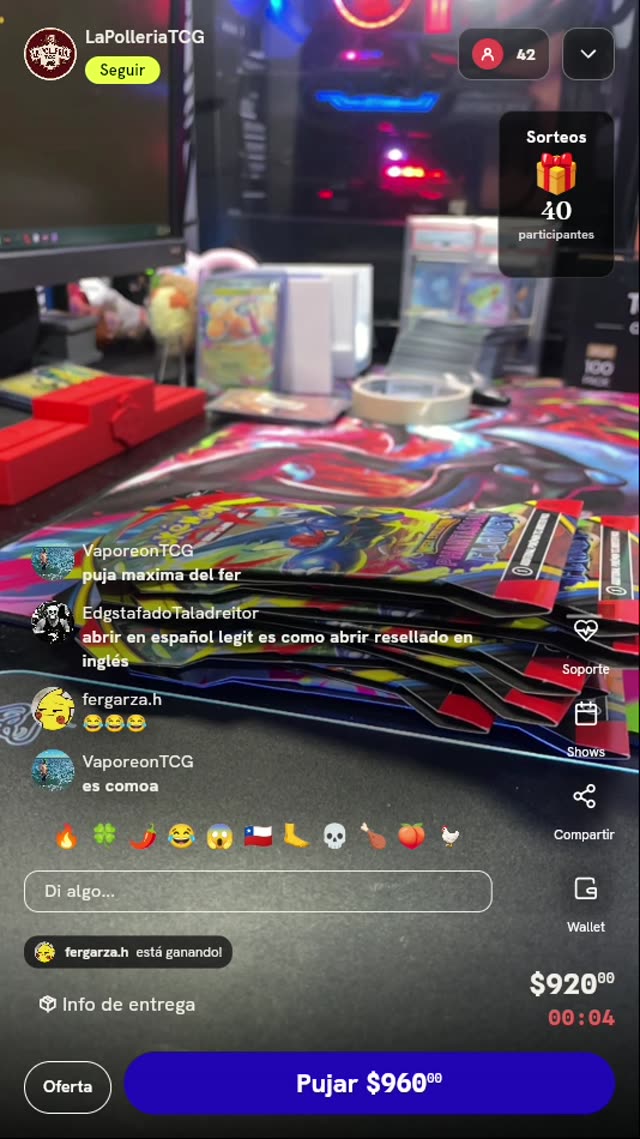 Lote de 8 Sobres Origen Perdido TCG