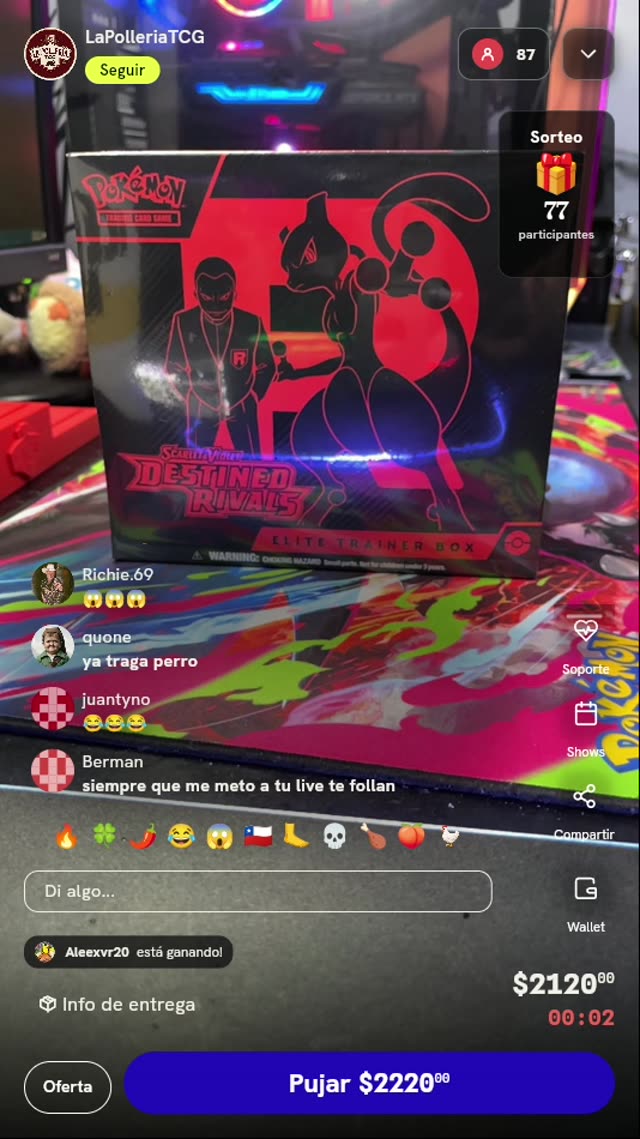 Pokémon ETB Destined Rivals