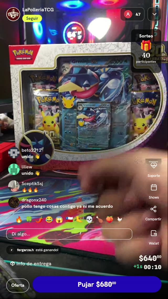 Caja Pokémon TCG 30th Celebration Greninja ex