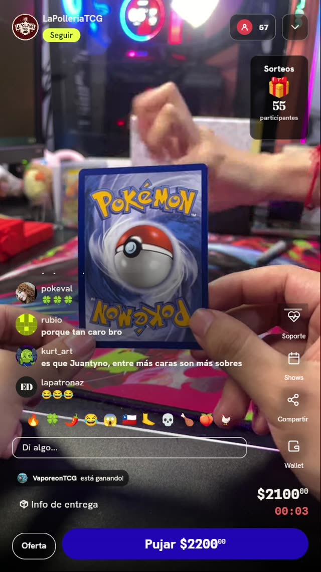 Lote de Sobres Pokémon TCG