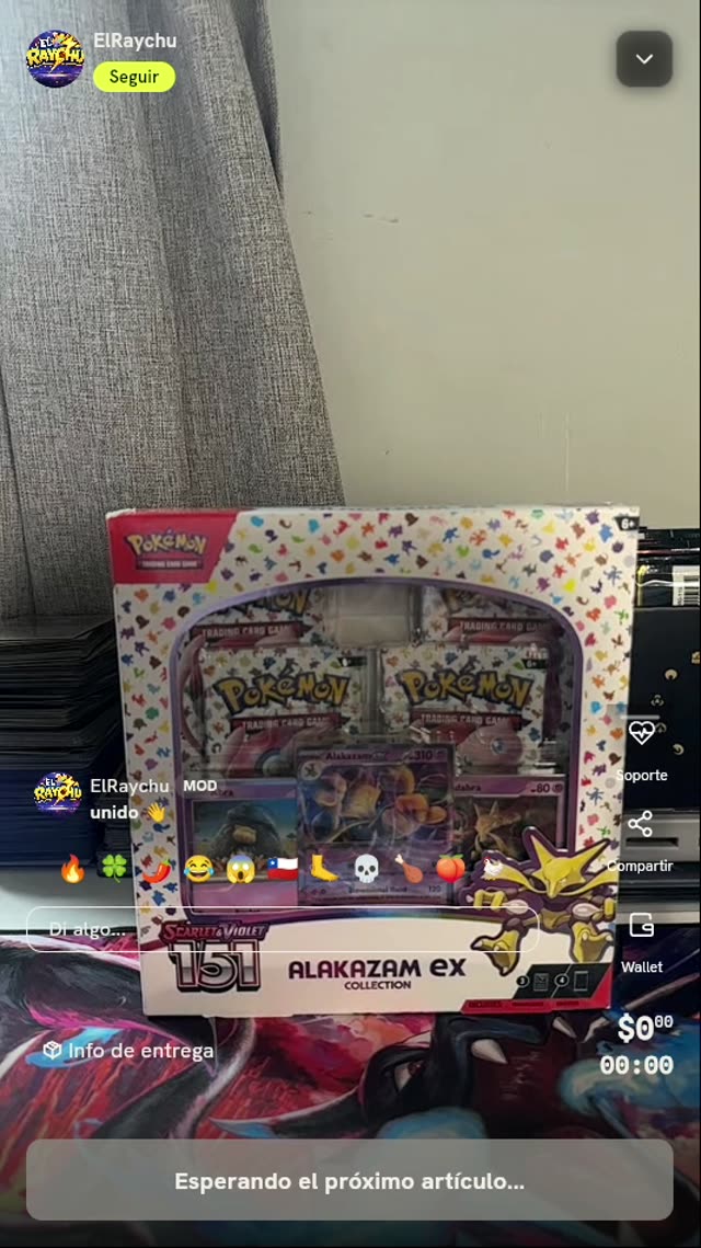 Colección Alakazam ex Pokémon 151