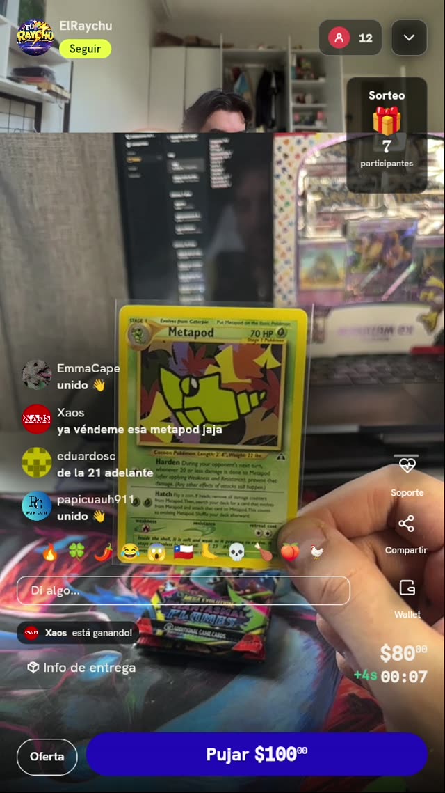 Metapod Base Set #54/102