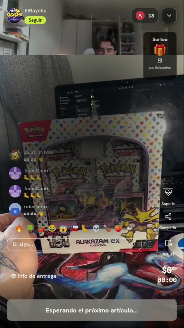 Colección Alakazam ex Pokémon 151