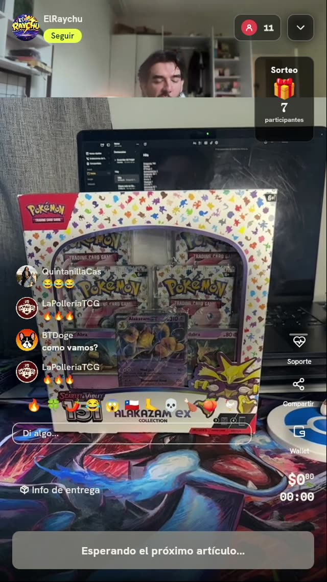 Colección Alakazam ex Pokémon 151