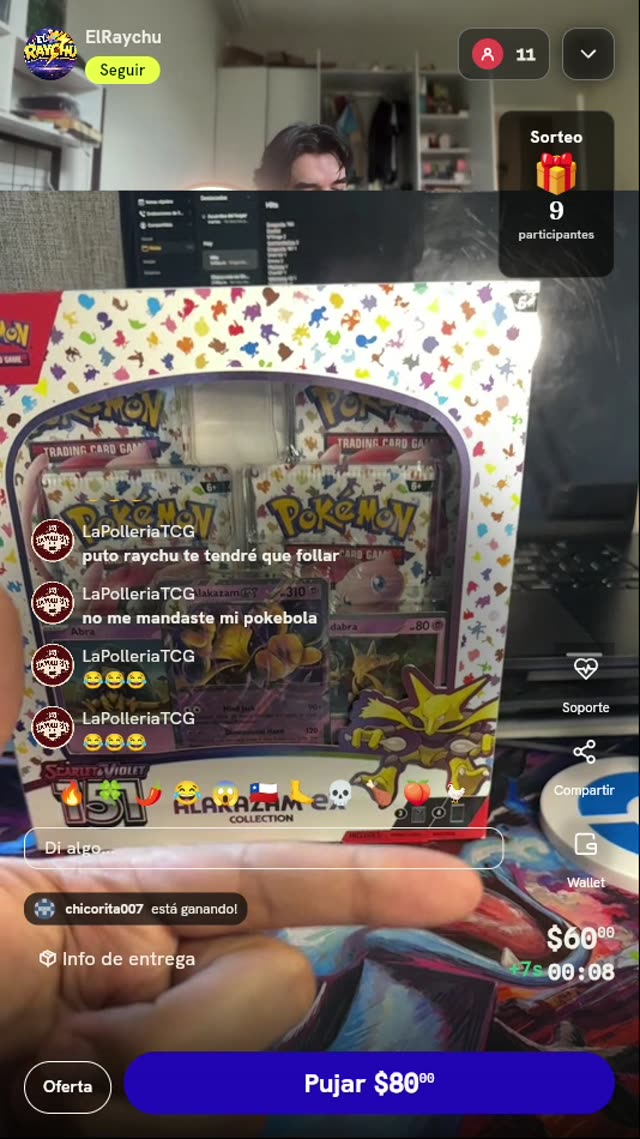 Colección Alakazam ex Pokémon 151