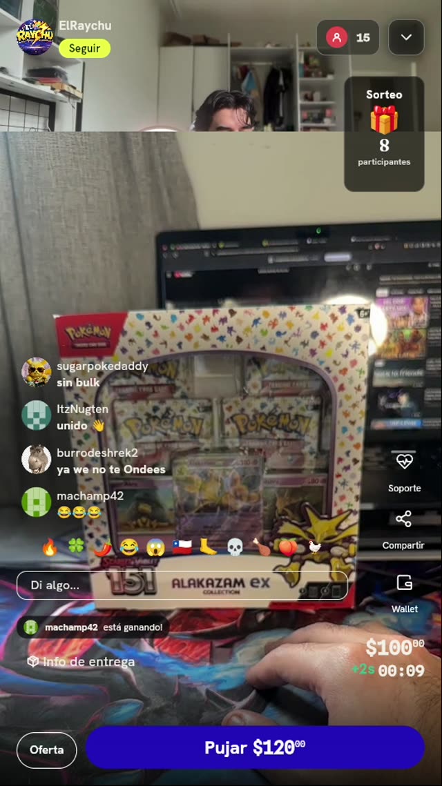 Colección Alakazam ex Pokémon 151