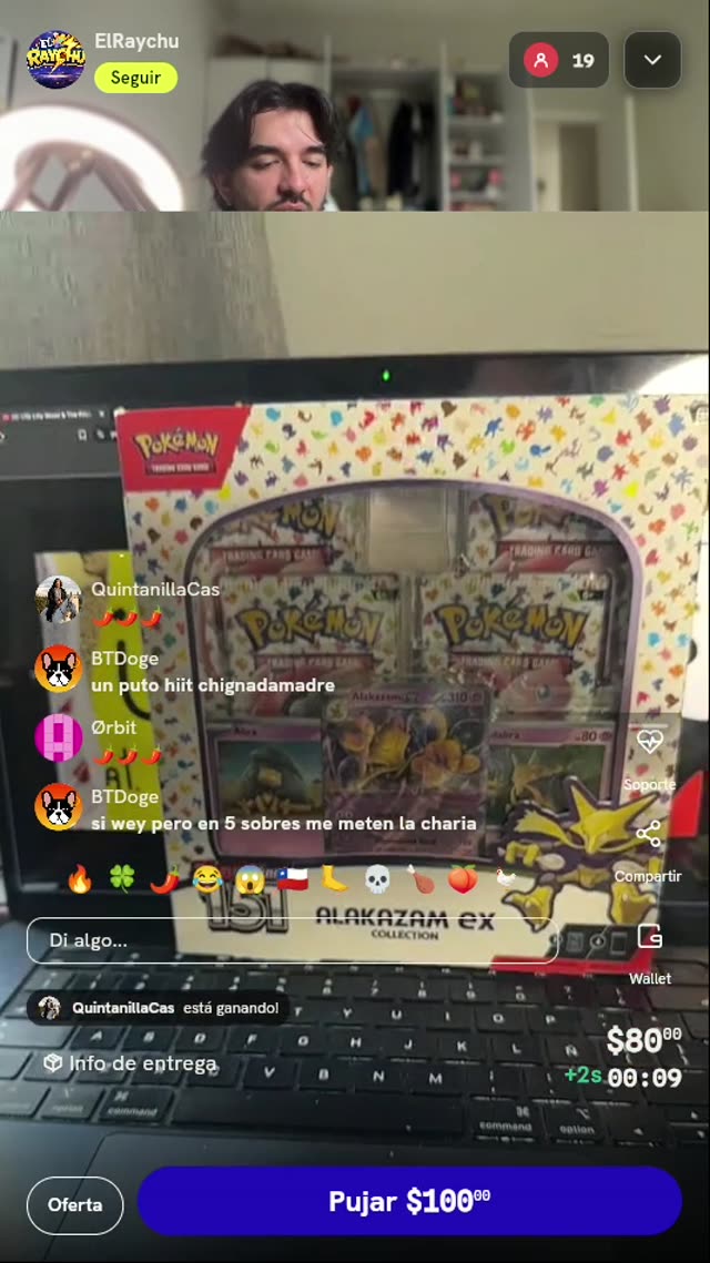 Colección Alakazam ex Pokémon 151