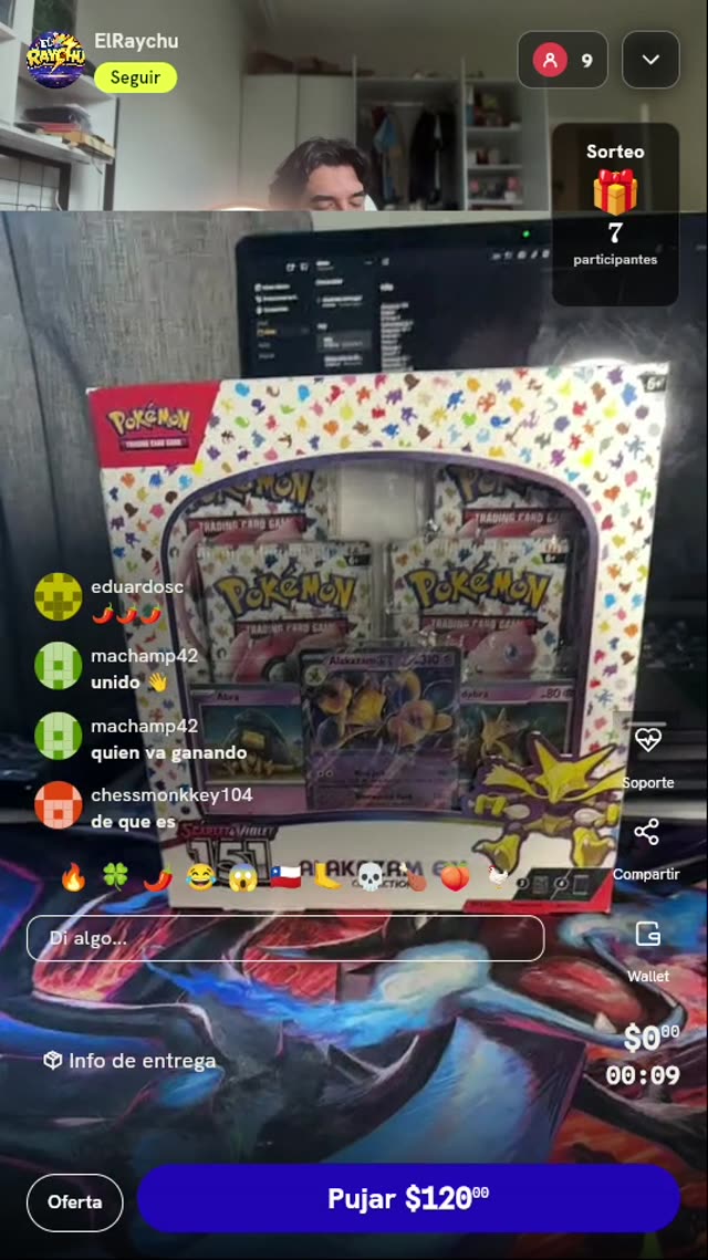 Colección Alakazam ex Pokémon 151