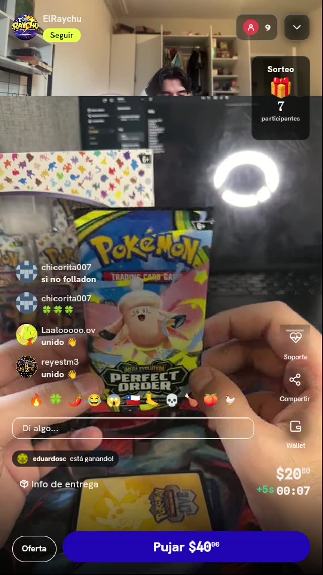 Sobre Pokémon TCG Mega Evolution Perfect Order
