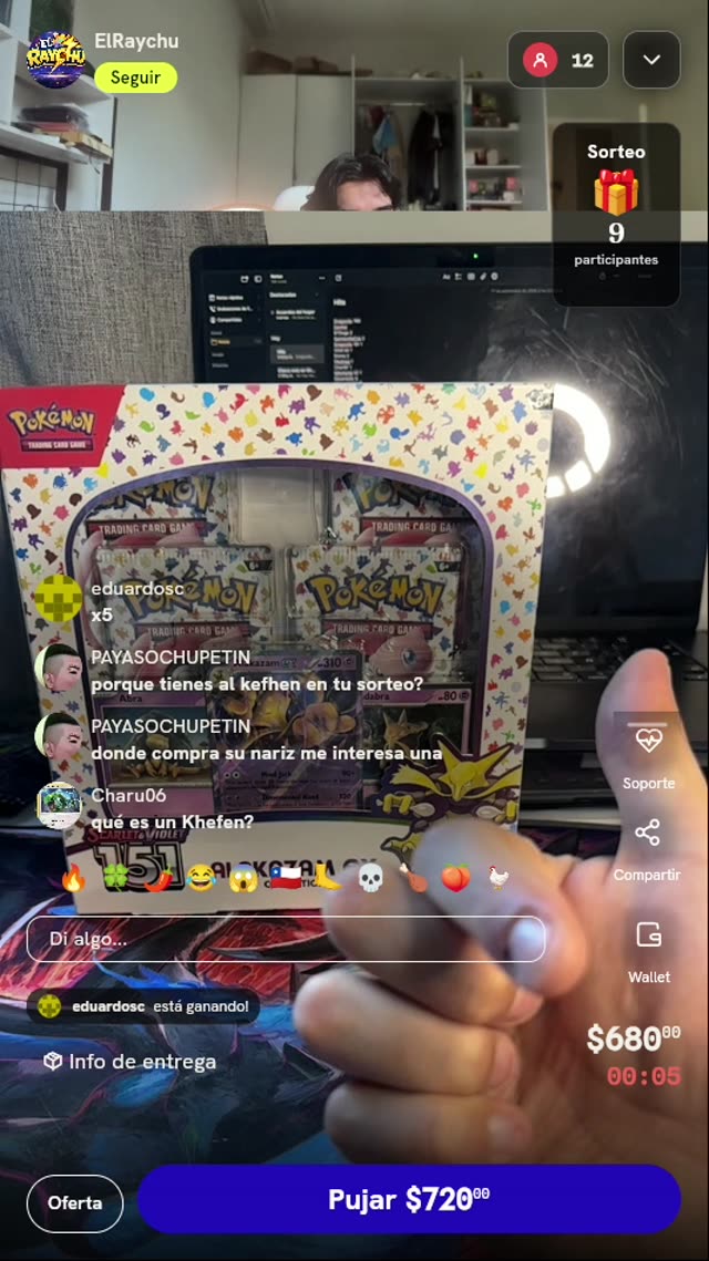 Colección Alakazam ex Pokémon 151