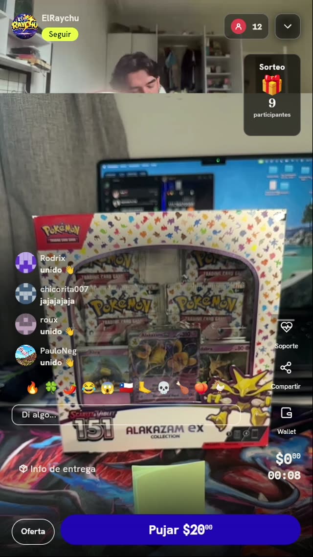 Colección Alakazam ex Pokémon 151