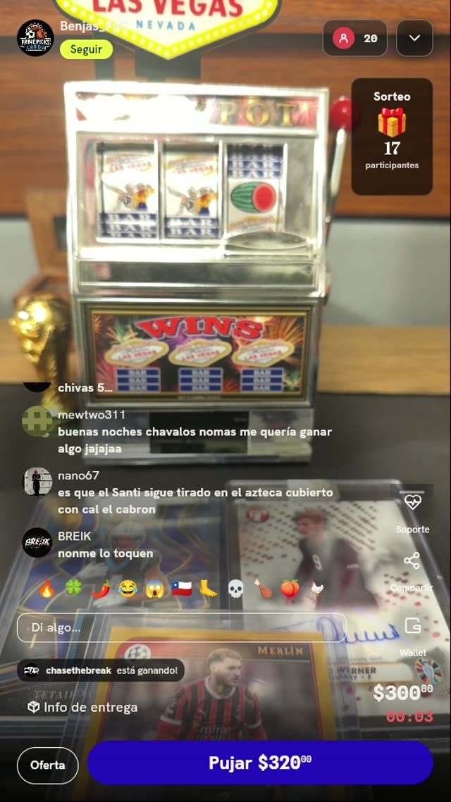 Tiros de maquinita por cartas Topps Merlin