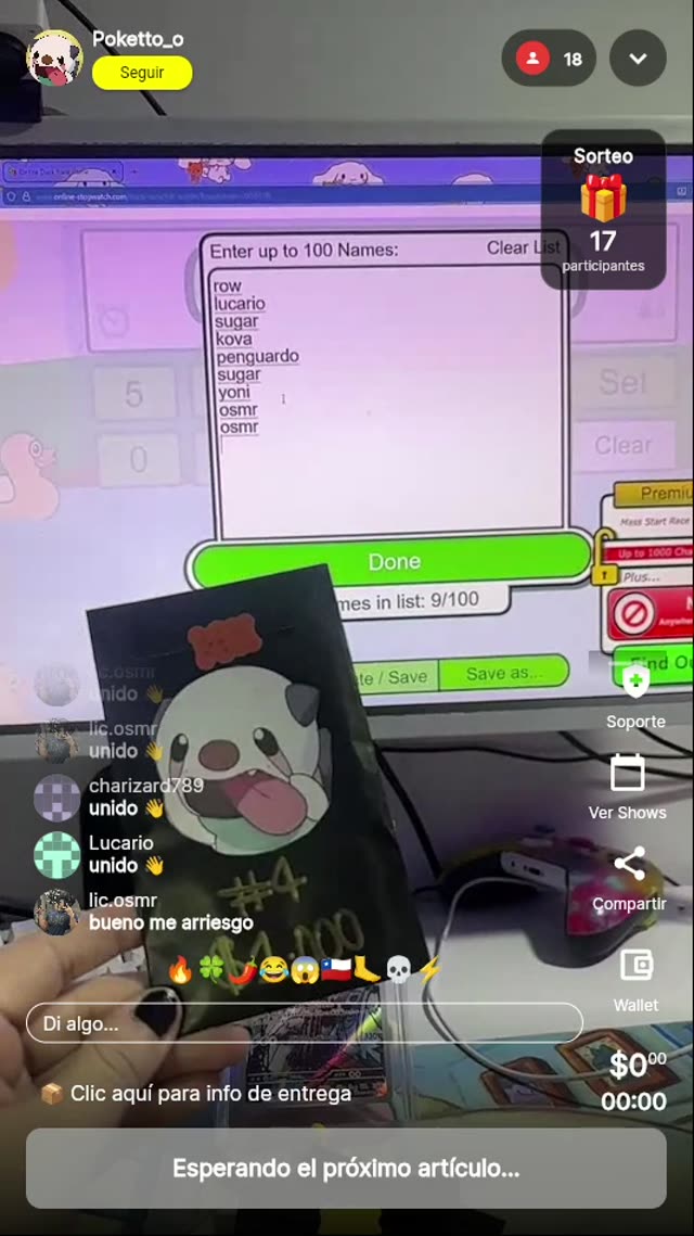 Mystery Pack Pokémon Sellado