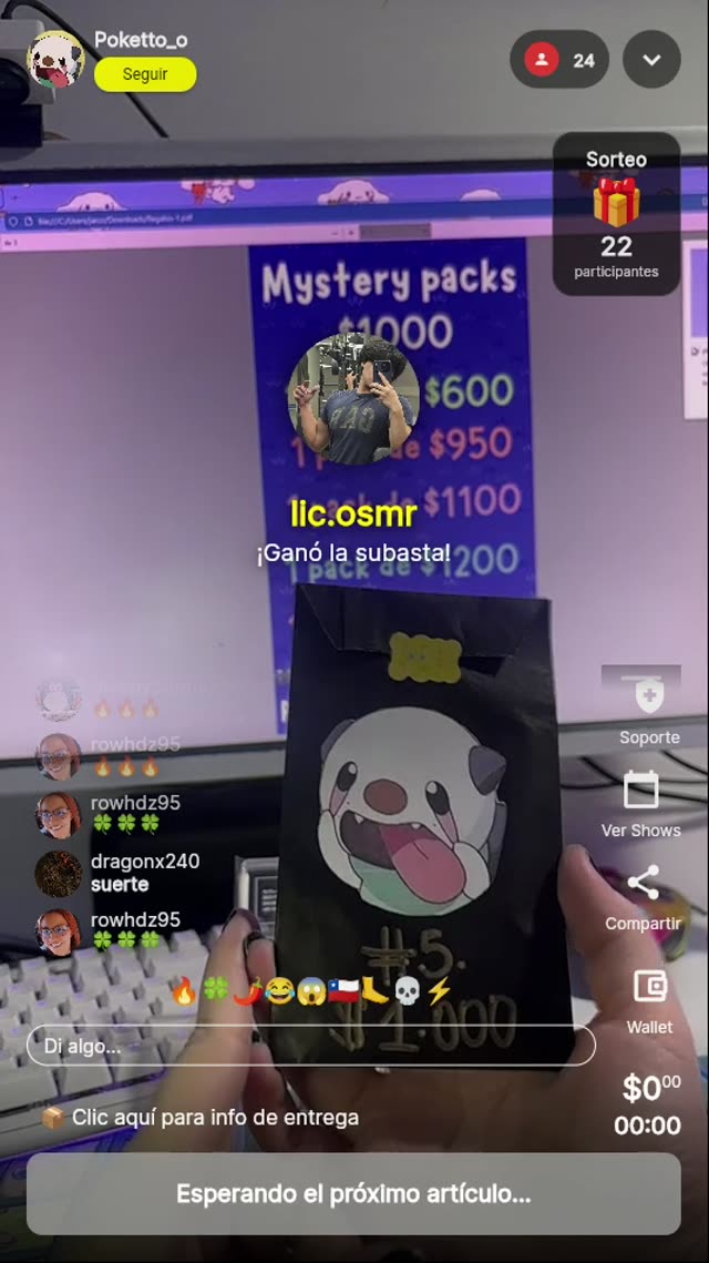 Mystery Pack Pokémon TCG