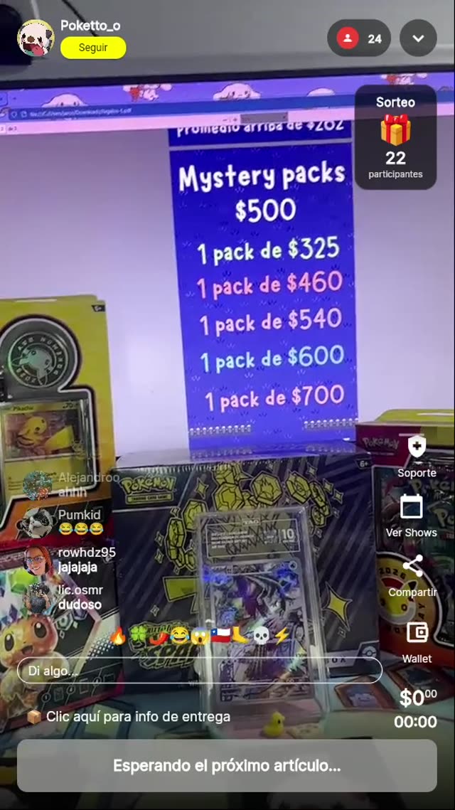 Mystery Pack Pokémon: ¡A la suerte!