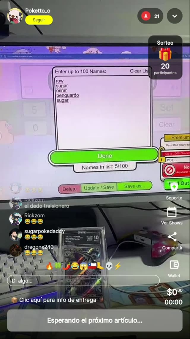 Mystery Pack Pokémon TCG subasta