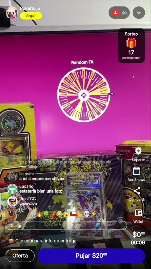 Mystery Pack Pokémon TCG sellado