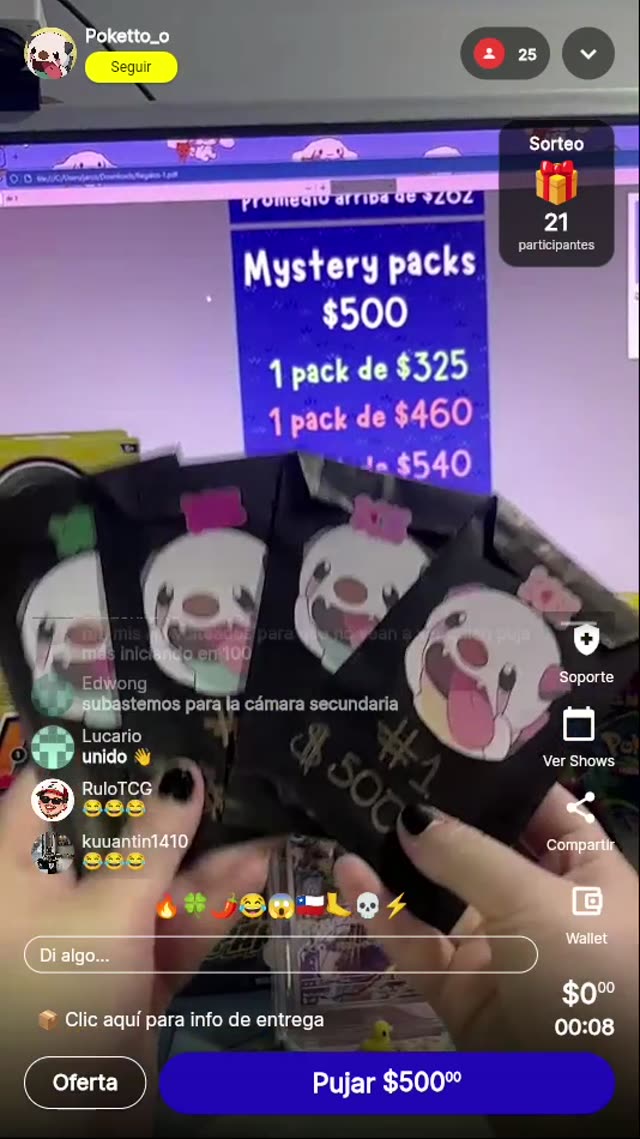 Mystery Packs Pokémon TCG