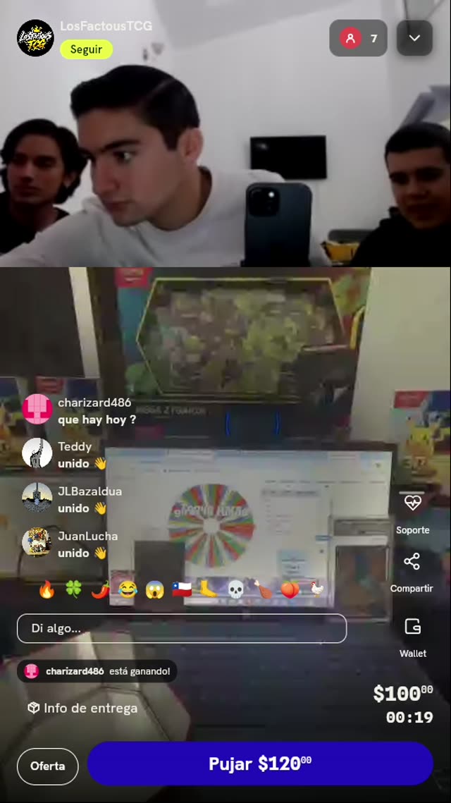 Giro de ruleta Pokémon TCG