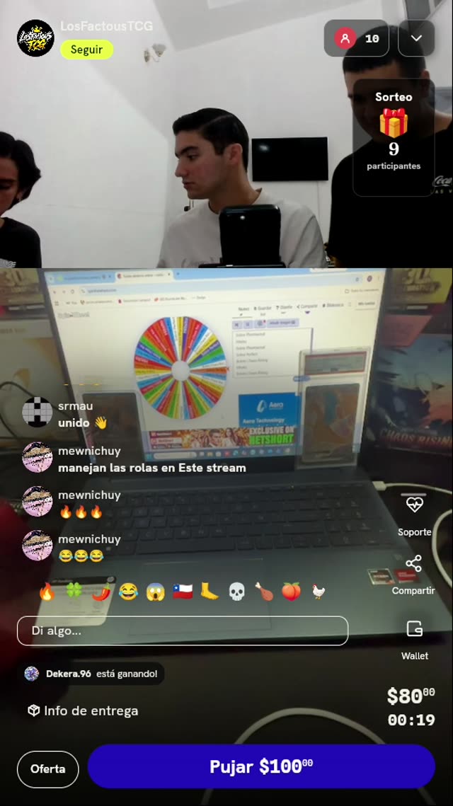 Giro de Ruleta Pokémon TCG