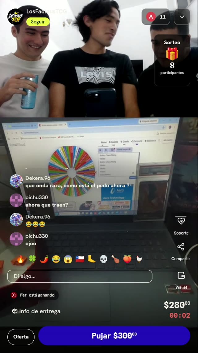 Giro de ruleta misteriosa Pokémon