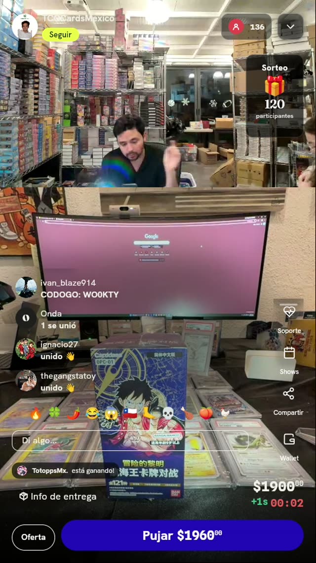Booster Box One Piece OPC-01