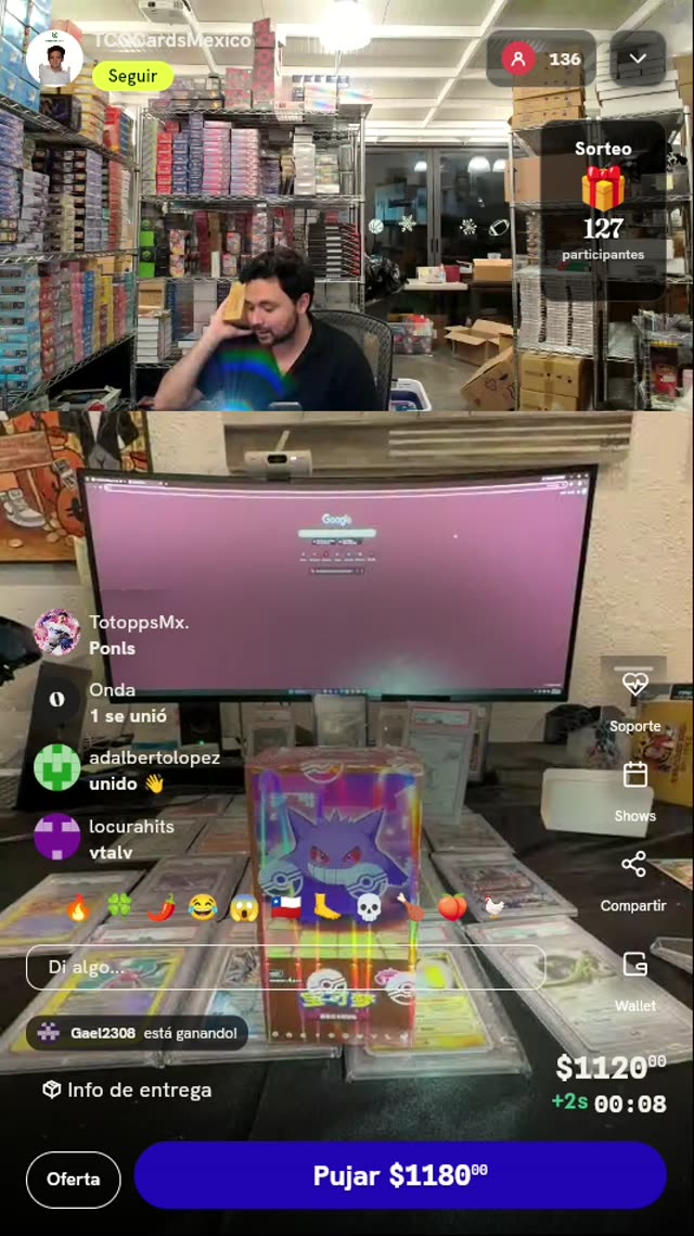 Caja Pokémon Gem Pack Vol. 3 Gengar