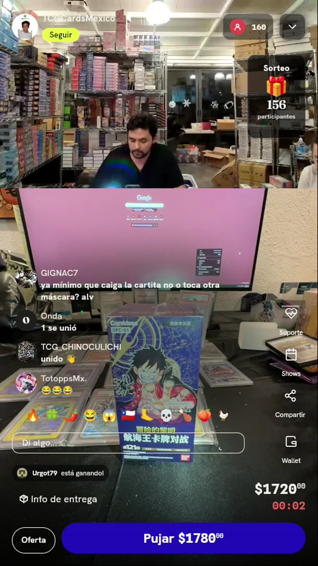 Booster Box One Piece OPC-01 Chino