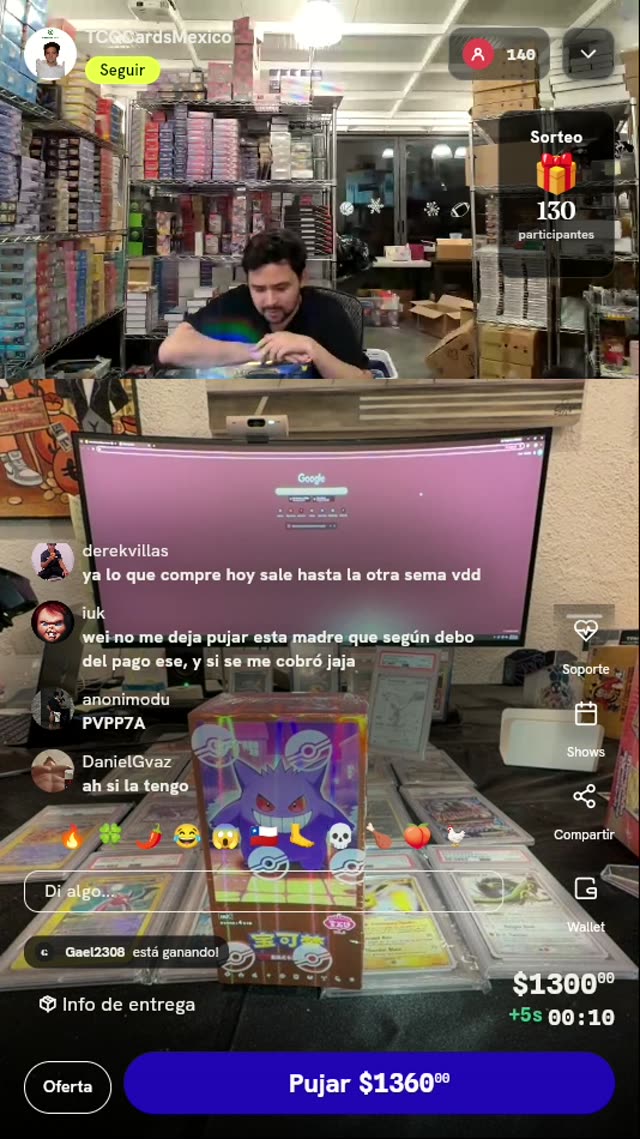 Caja Pokémon Gem Pack Vol. 3 Gengar