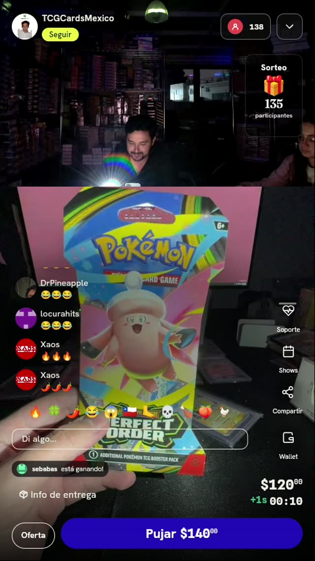 Sobre Pokémon TCG Perfect Order