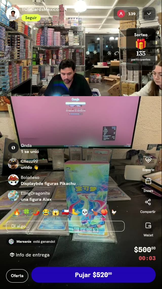 Booster Box Pokémon CSV8C Chino Simplificado