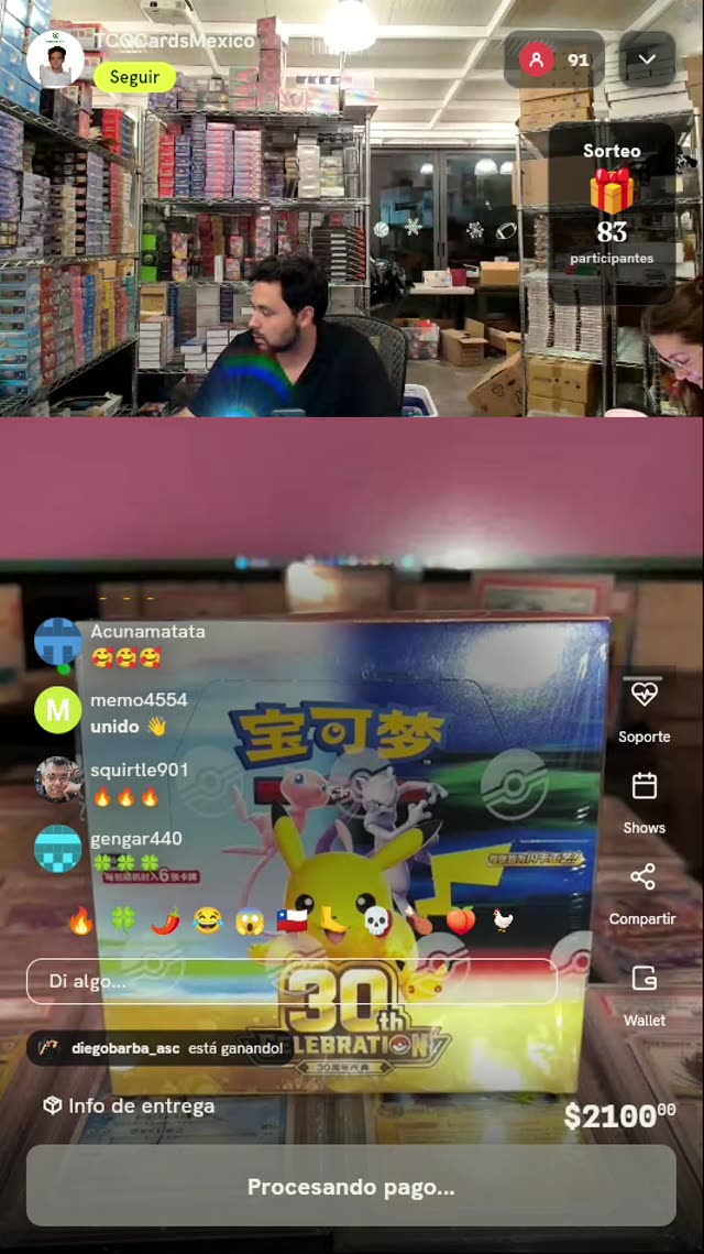 Caja Booster Pokémon 30th Celebration