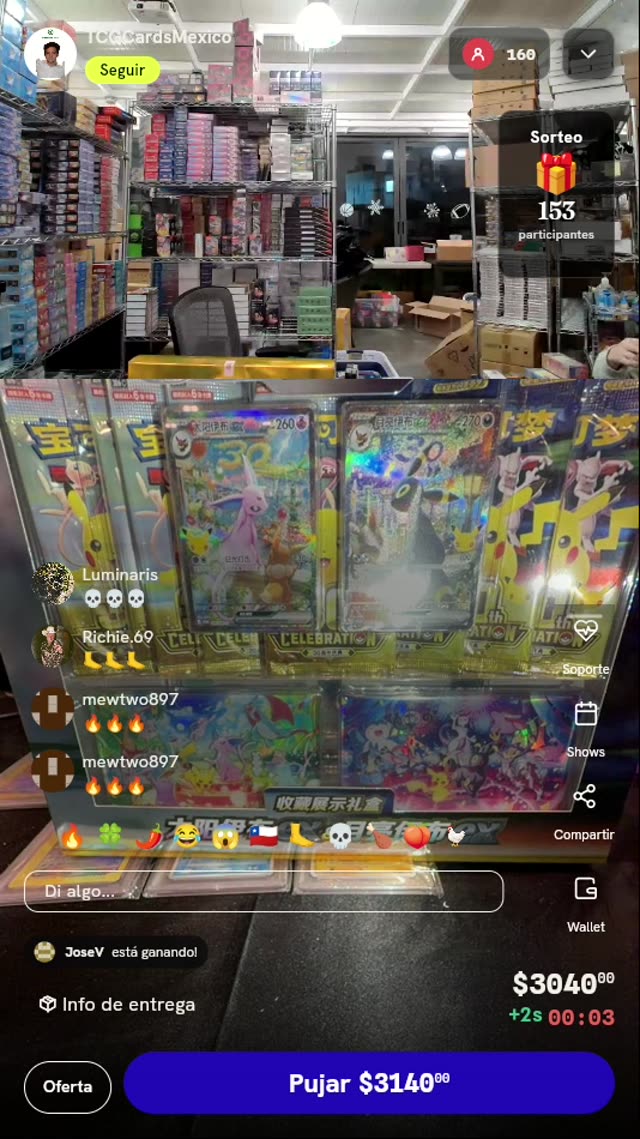 Caja Pokémon 30 Aniversario Espeon y Umbreon